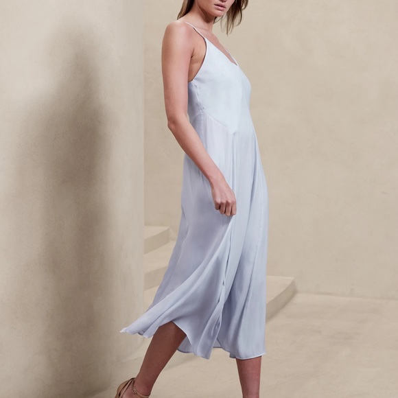 Banana Republic Dresses & Skirts - Satin Bandeau Maxi Dress